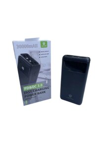 Павербанк 30000 портативна зарядка Power Bank Повербанк Pawerbank