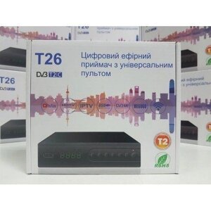 Приставка Т2 приймач DVB-T2 Uclan T26 YouTube IPTV декодер ресивер