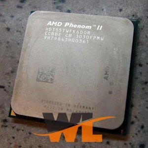 Процесори 6 ядер socket AM3 AMD phenom II X6 1055T 95W краща