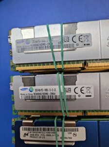 RAM samsung 32gb ECC DDR3 1333/1866 PC3-10600/14900L reg серверна