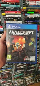 Sony Playstation 4 5 Minecraft ps4 диск б/у