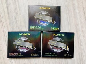 SSD ADATA legend 840 512 GB (ALEG-840-512GCS) M. 2 (PCI-E 4.0)