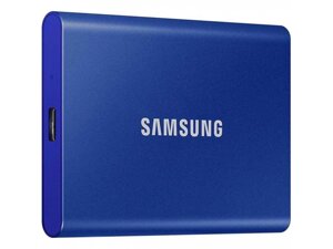 SSD накопичувач samsung T7 2 TB indigo blue (MU-PC2t0H/WW)