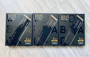 SSD накопичувач WD black SN850X 1 TB (WDS100T2x0E) + new + гарантія!