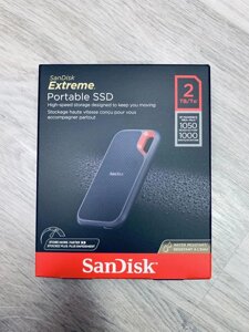 SSD sandisk 2TB extreme portable type-C sdssde61-2T00-G25 + гарантія!