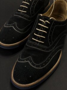 Стильні замшеві туфлі броди Bruno Verri (Made in Italy)