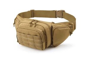 Сумка бананка тактична ARMORBAG койот на пояс на плече з MOLLE