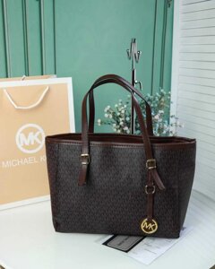 Сумка жіноча Michael Kors шоппер Майкл Корс коричнева