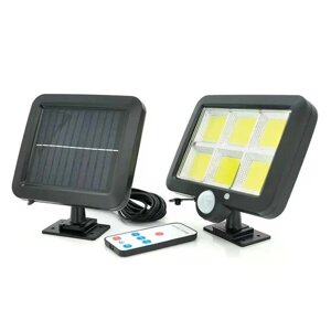Вуличний ліхтар на сонячній батареї + Пульт + Датчик руху / Світильник
