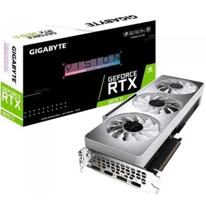 Відеокарта geforce RTX 3070 ti, gigabyte, vision OC, 8gb