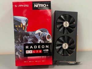 Відеокарта sapphire radeon RX 470 4G D5 NITRO+ 4GB