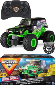 Позашляховик Монстр Трак на радіокеруванні Monster Jam Grave Digger