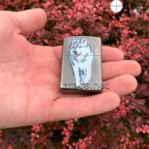 Запальничка бензинова/запальничка бензинова/Zippo Wolf на подарунок