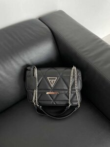 Жіноча сумка GUESS чорна люкс якість