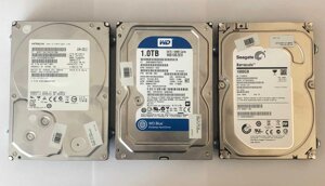 Жорсткий диск HDD WD, Seagate Hitachi Blue 1Tb 64MB 3,5