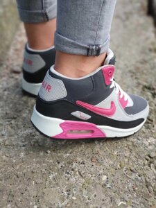 Зимові жіночі кросівки nike air max, різні квіти, продаж