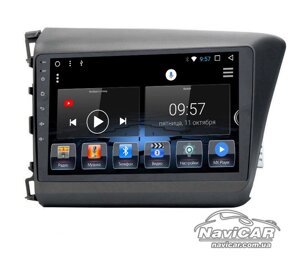 Штатна магнітола для Honda Civic 2012-2015 на Android