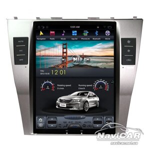 Штатна магнітола для Toyota Camry V40 2006-2011 Tesla Style на Android