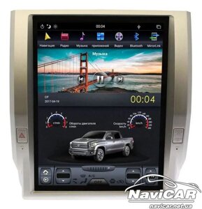 Штатна магнітола для Toyota Tundra 2012-2018 Tesla Style на Android