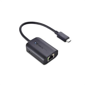 Адаптер USB C — Gigabit Ethernet із заряджанням 100 Вт, сумісний з MacBook Pro, Dell XPS, Amazon, Німеччина