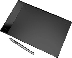 Цифровий графічний планшет, комп'ютерна графіка з великою панеллю 10 x 6 дюймів, стилусо, Amazon, Німеччина