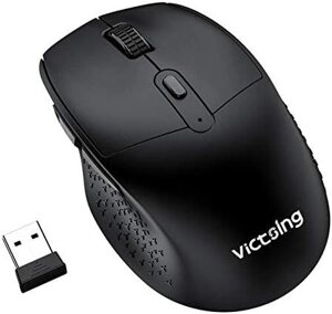 CRISTY-Mice — Бездротова миша VicTsing PC262 2,4G, перезаряджувана миша, безшумні, регулювання, Amazon, Німеччина