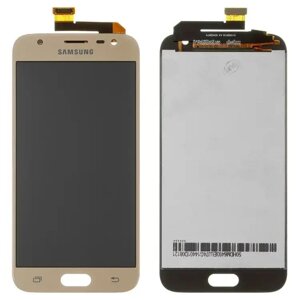 Дисплейний модуль (Lcd+Touchscreen) для Samsung J330F, J330F/DS, J330G/DS Galaxy J3 (2017) Gold, Amazon, Г