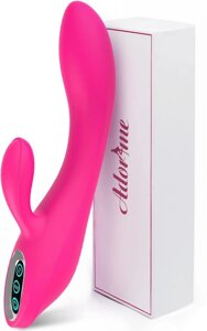 G-Spot Rabbit Vibrator Stimulator — Силіконовий вагінальний анальний фалоїмітатор Adorime, Amazon, Німеччина