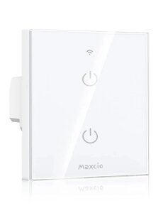 Інтелектуальний вимикач світла, Maxcio Wi-Fi сенсорний димер, Amazon, Німеччина