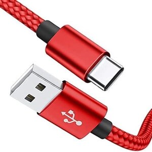 Кабель USB A to Type C,2 пачки] 2 м для швидкого заряджання, дата кабель, Amazon, Німеччина