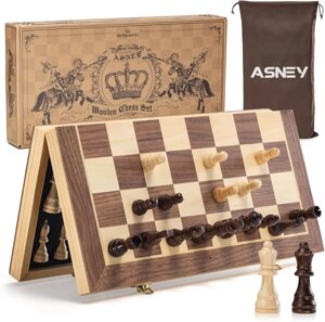 Комплект оригінальних настільних магнітних шахів ASNEY, Amazon, Німеччина