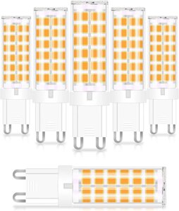 LAKES 6-PACK G9 Світлодіодна лампа, 7 Вт (еквівалент галогенної лампи 60 Вт), 450 лм,6 шт.) Amazon, Німеччина