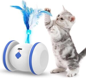 LieyPet Іграшки для кішок Інтерактивна іграшка для кішок із 3 пір'ям, Amazon, Німеччина