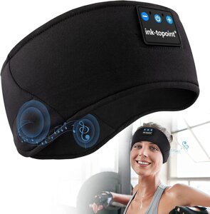 Маска для сну Навушники для сну Bluetooth-спортивна пов'язка на голову, бездротова музика, Amazon, Німеччина