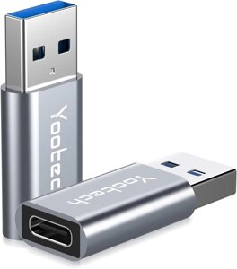 Перехідник USB C «мама» на USB «тато»2 шт. Amazon, Німеччина