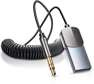Txtcu Bluetooth Aux-адаптер, автомобільний бездротовий приймач Bluetooth v5.0 Адаптер USB, Amazon, Німеччина