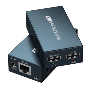 Подовжувач HDMI на 150 м через Cat5e/6, IP/TCP Один на кілька моніторів через Ethernet, пере, Amazon, Німеччина