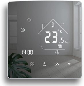 Розумний термостат Beok Mirror, нагрівальний термостат, кімнатний термостат, Wi-Fi термостат, Amazon, Німеччина