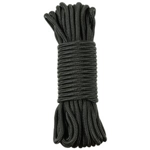 Мотузка чорна, шнур для рукоділля макраме 9 мм 10 м (4 шт. Amazon, Німеччина