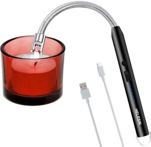 Запальничка для свічок HELESIN, електрична запальничка з акумулятором USB, Amazon, Гер