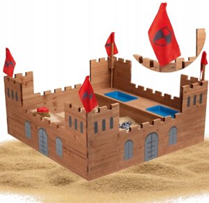 Дитяча ігрова пісочниця лицарський замок Playtive 113 см