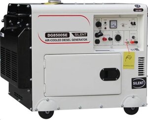 Дизельний 6,5 кВт DG8500SE3 генератор трифазний