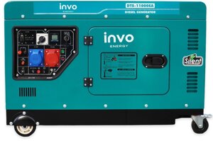Дизельний генератор Invo DTS-11000EA у кожусі, 11 кВт трифазний