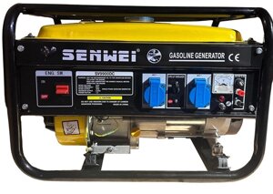 Генератор бензиновий SENWEI SV9900 3,5 кВт мідна обмотка, однофазний