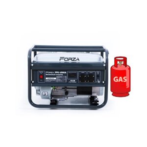Генератор газ/бензин Forza FPG4500AЕ 3.0 кВт з електрозапуском