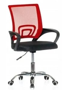 Офісне крісло Home Fest Smart з мікро-сіткою Червоне