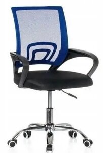 Офісне крісло Home Fest Smart з мікро-сіткою Синє