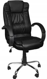 Офісне крісло Malatec 8983 еко-шкіра Чорне