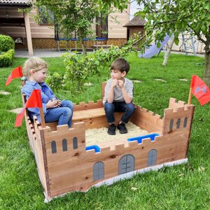 Пісочниця лицарський замок Playtive 113 см дерево