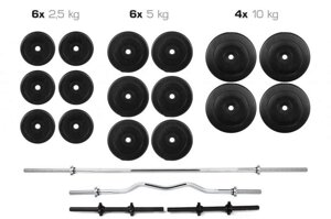 Штанга + гантелі 101 кг